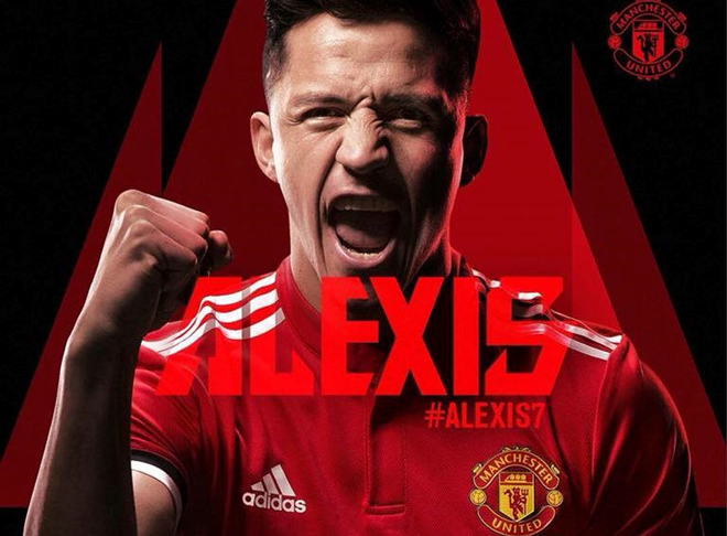 Alexis Sanchez chính thức gia nhập Man Utd