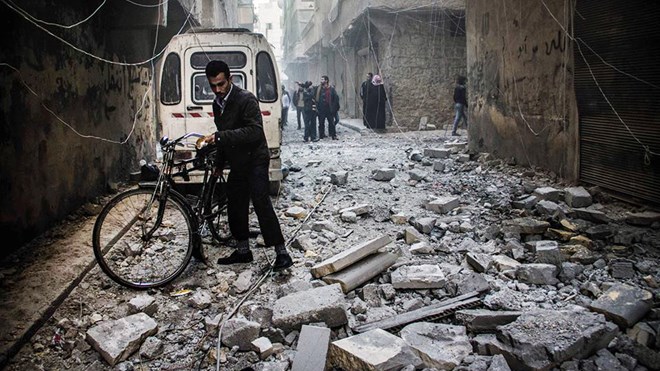 Đánh bom liên hoàn ở thủ đô Syria, hàng trăm người thương vong