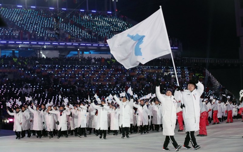 Hình ảnh Lễ khai mạc Thế vận hội mùa Đông Pyeongchang 2018