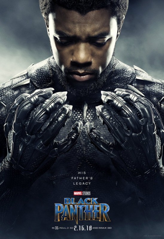 Ngắm Loạt Poster Nhân Vật Cực Ngầu Của Black Panther: Chiến Binh Báo Đen