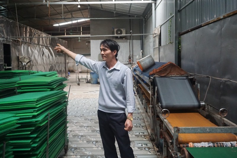 Hoài Đức, Hà Nội: Áp dụng khoa học vào sản xuất bánh đa nem