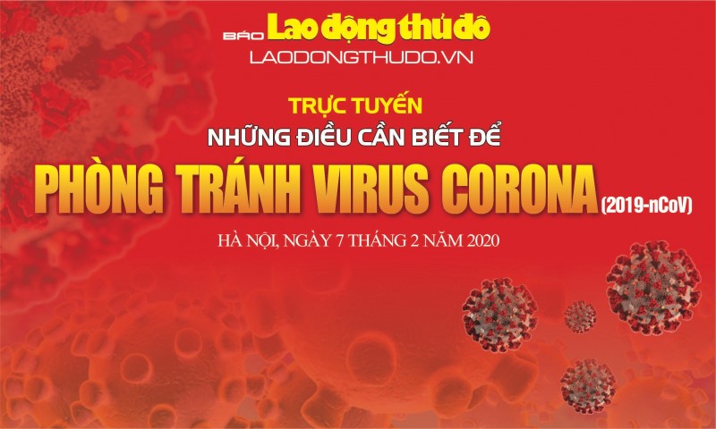 Mời gửi câu hỏi đến buổi trực tuyến "Những điều cần biết để phòng tránh virus Corona"