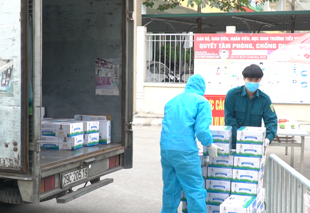 Vinamilk hỗ trợ 45.000 hộp sữa cho hơn 800 trẻ em đang cách ly tại Hà Nội, Hải Phòng và Hải Dương