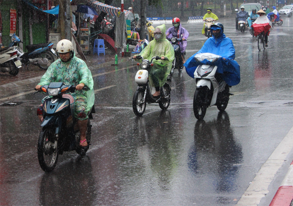 Miền Bắc đang chịu ảnh hưởng của đợt rét đậm trên diện rộng, gây mưa rải rác (ảnh Nguyễn Dương)