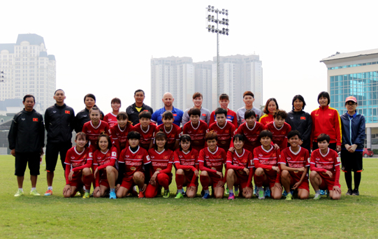 Chuẩn bị cho Vòng chung kết Asian Cup 2018, tuyển nữ sang Đức tập huấn