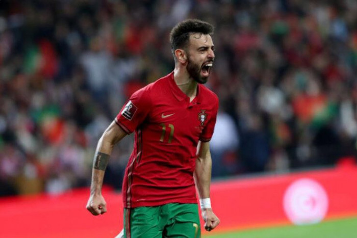 Cú đúp của Bruno Fernandes đưa Bồ Đào Nha đến World Cup 2022