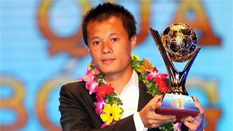 Thành Lương xuất sắc giành Quả bóng vàng Việt Nam 2014