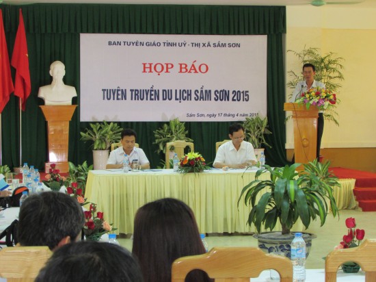 Thanh Hóa: Họp báo chuẩn bị khai trương du lịch biển Sầm Sơn