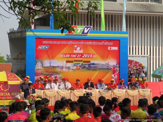 Khai mạc giải đua xe đạp cúp truyền hình TP.Hồ Chí Minh