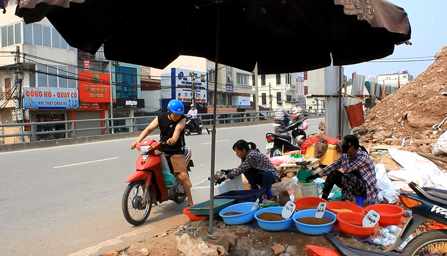 Chợ sâu bọ “độc” nhất ở Hà Nội