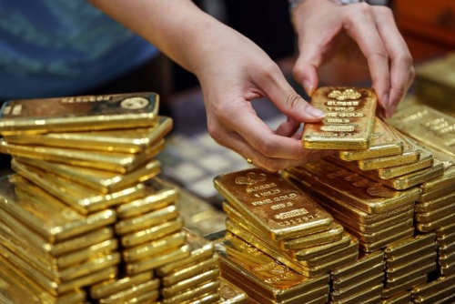 Tuần qua, giá vàng SJC tăng khoảng 400.000 đồng/lượng