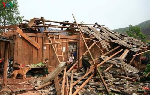 Sau các trận mưa đá, Lai Châu khuyến cáo người dân lợp nhà bằng mái tôn