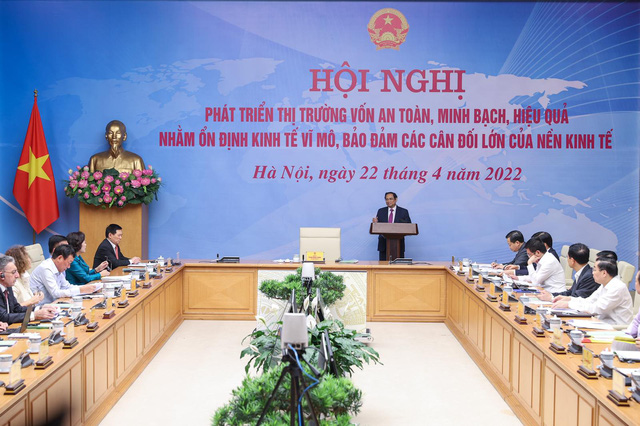 Thủ tướng Phạm Minh Chính khẳng định các thông điệp về phát triển thị trường vốn