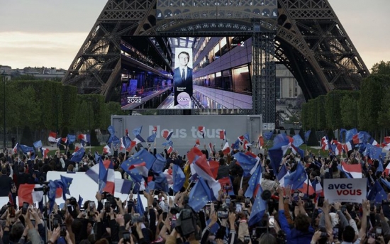 Tổng thống Pháp Emmanuel Macron tái đắc cử