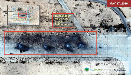 Toàn bộ trực thăng Nga ở căn cứ Syria bị IS quét sạch