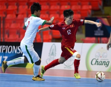 U20 Futsal Việt Nam chia điểm với Indonesia ở giải vô địch châu Á 2017