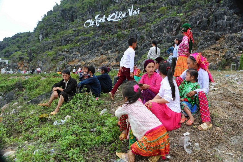 Cận cảnh hình ảnh về Lễ hội Chợ tình Khau Vai 2018 ở tỉnh Hà Giang