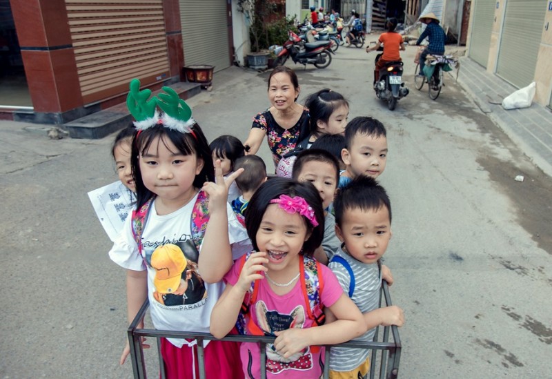 Chuyến xe đặc biệt của bà giáo ở Long Biên