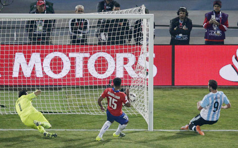 Chile 0-0 Argentina (pen 4-1): Chile vô địch Copa America
