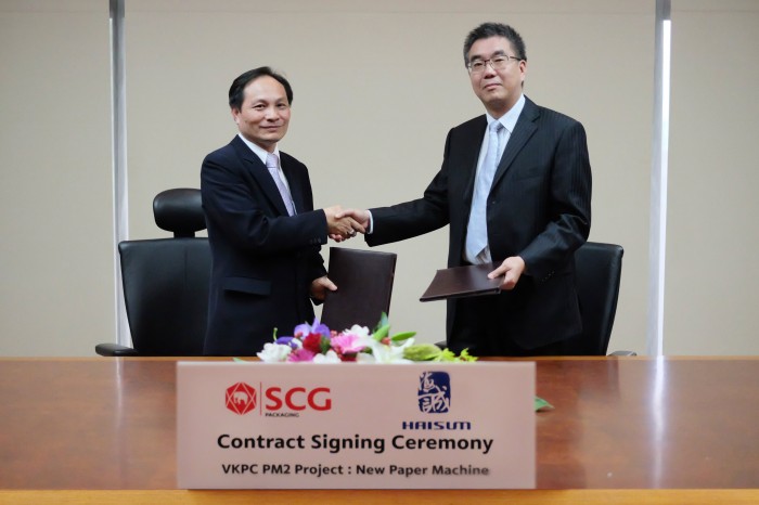 Ký kết mở rộng năng lực sản xuất giấy bao bì tại Việt Nam