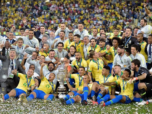 Brazil 3-1 Peru: Thi đấu thiếu người, Brazil vẫn lên ngôi vương tại Copa America 2019