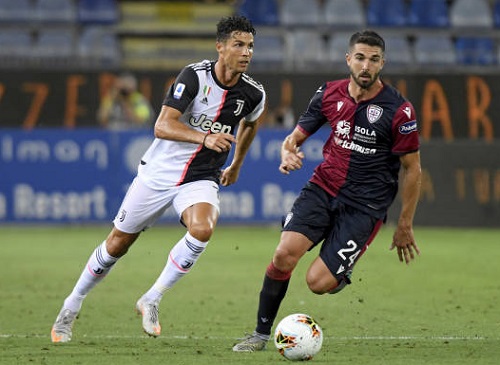 Cagliari 2-0 Juventus: C.Ronaldo 'giương cờ trắng'