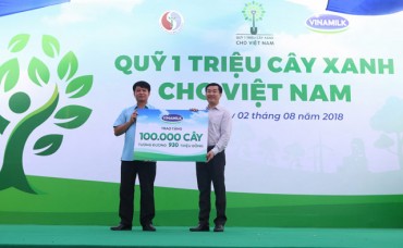 Phát huy đạo lý “Uống nước nhớ nguồn” – Vinamilk trồng 100.000 cây xanh tại tỉnh Bắc Kạn