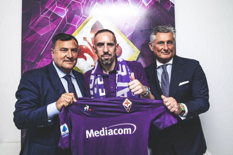 Ribery gia nhập Fiorentina theo dạng chuyển nhượng tự do
