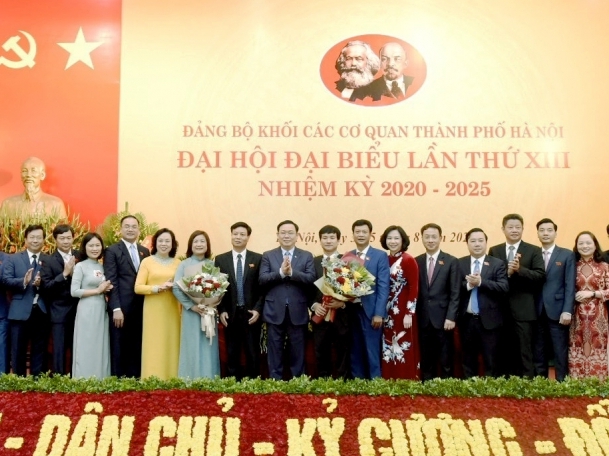 Đại hội Đại biểu Đảng bộ Khối các cơ quan thành phố Hà Nội lần thứ XIII, nhiệm kỳ 2020 - 2025