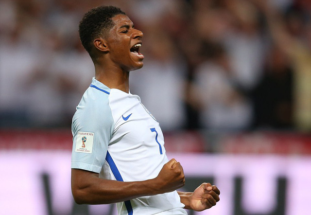 Rashford tỏa sáng, "tam sư" chạm 1 tay tới VCK World Cup 2018