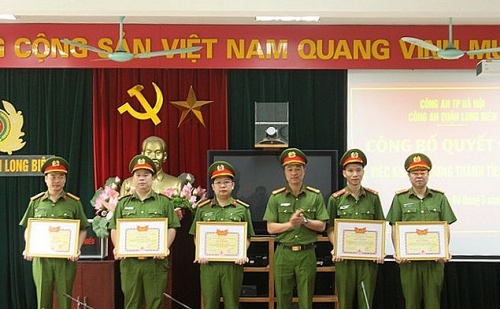 Công an quận Long Biên (Hà Nội): Tăng cường công tác phòng ngừa tội phạm