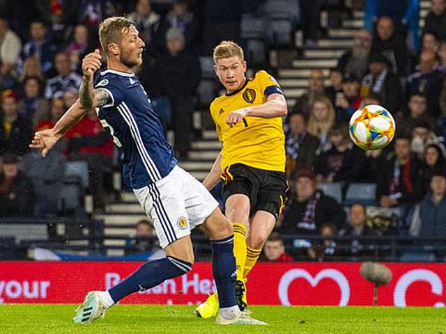 Scotland 0-4 Bỉ: Màn trình diễn siêu đẳng của De Bruyne