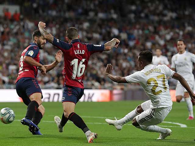 real madrid 2 0 osasuna ken ken lan dau len dinh