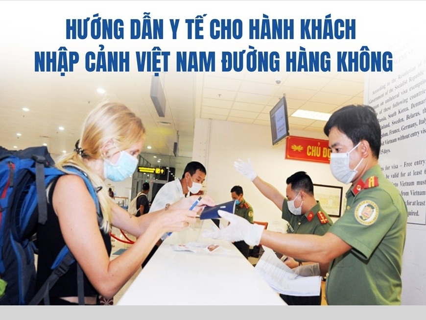 Hành khách nhập cảnh Việt Nam theo đường hàng không phải làm thủ tục gì?