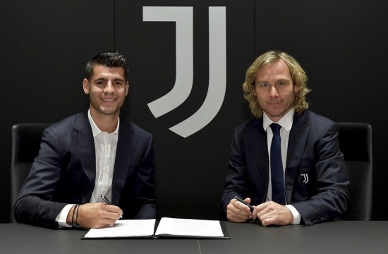 Alvaro Morata chính thức trở lại Juventus