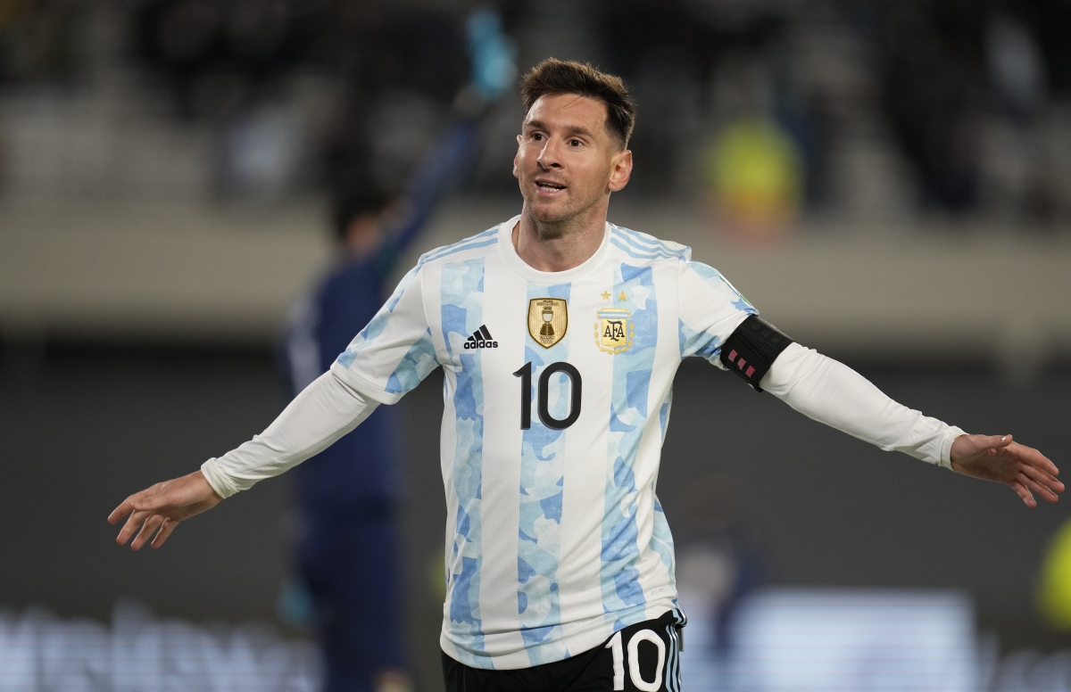 Messi ghi hat-trick giúp ĐT Argentina dễ dàng thắng Bolivia. (Ảnh: Reuters). 