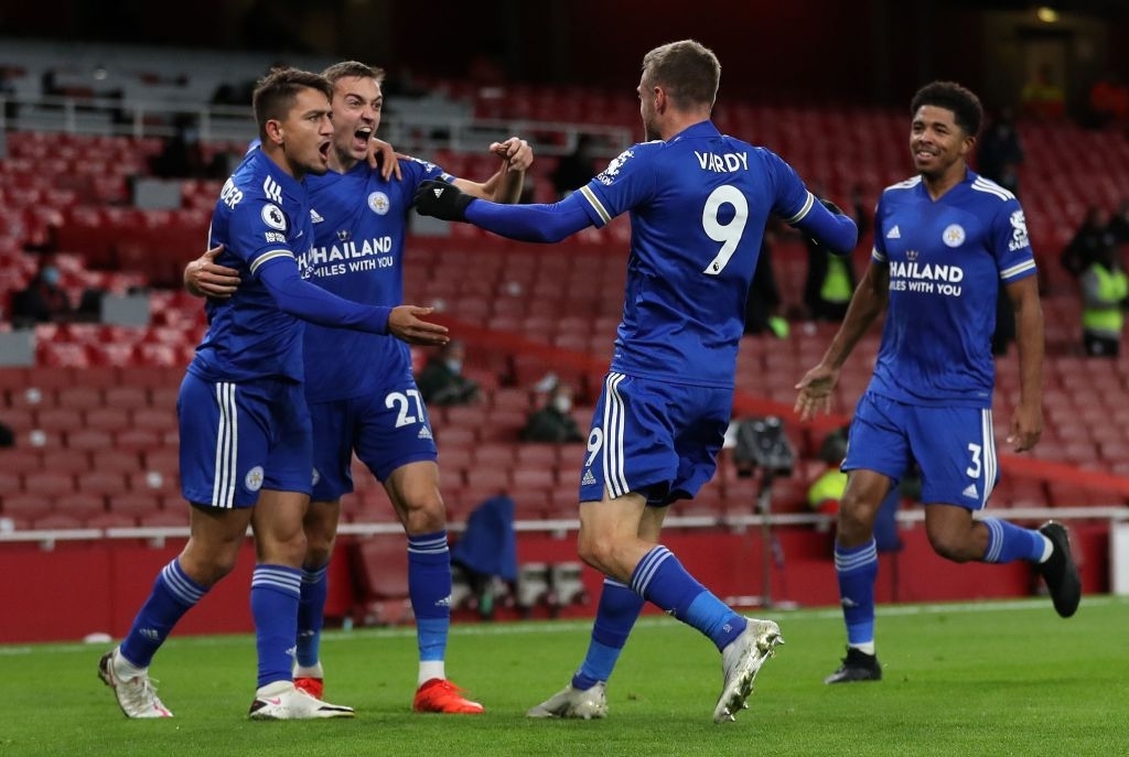 Arsenal 0-1 Leicester: Jamie Vardy "bắn sập" pháo đài Emirates