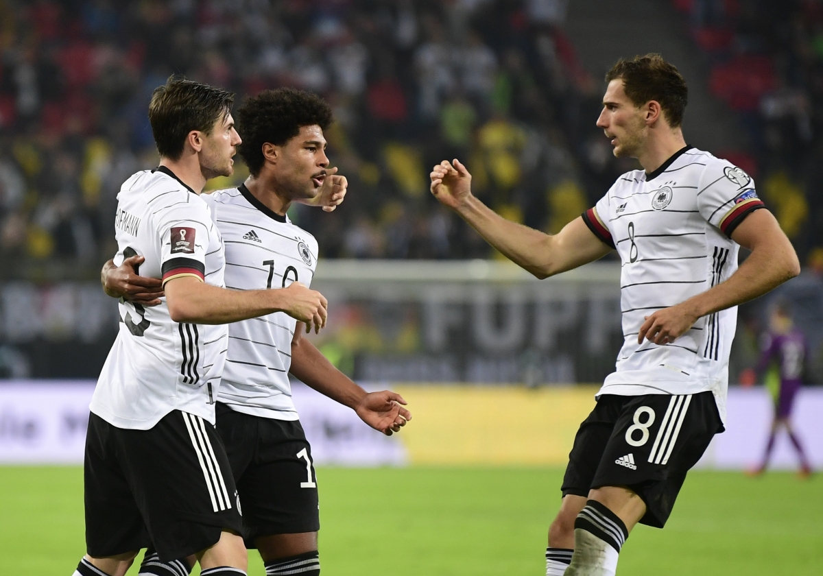 Các cầu thủ Đức có chiến thắng vất vả trước Romania. (Ảnh: Reuters). 