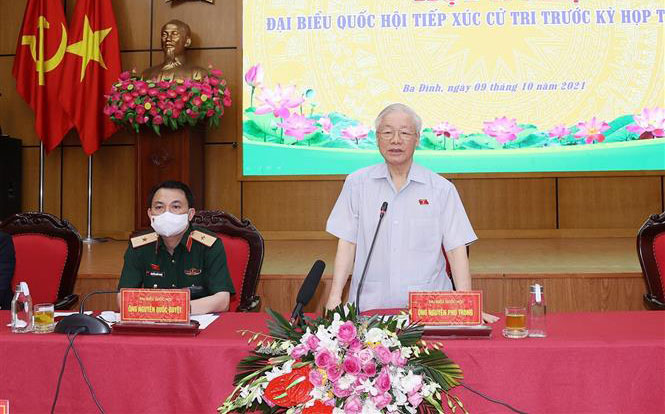 Tổng Bí thư Nguyễn Phú Trọng: Hà Nội phải dẫn đầu, xứng đáng là Thủ đô anh hùng của dân tộc Việt Nam anh hùng