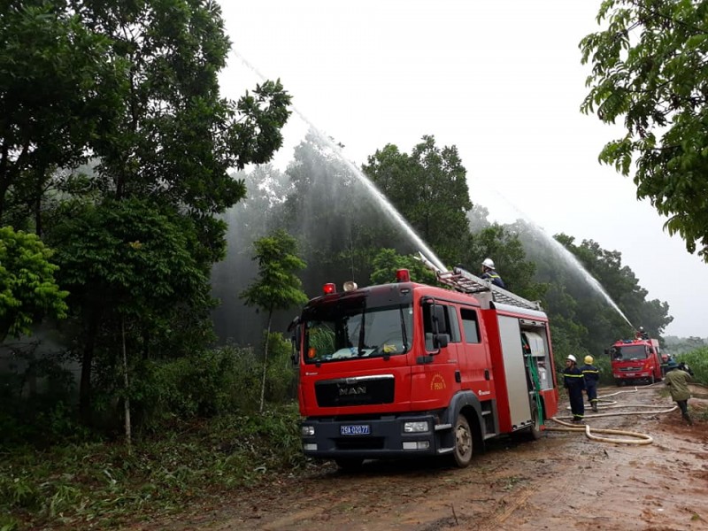 Đảm bảo công tác phòng cháy chữa cháy rừng trong mùa khô hanh
