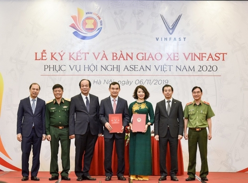 VinFast là phương tiện di chuyển chính thức của ASEAN 2020