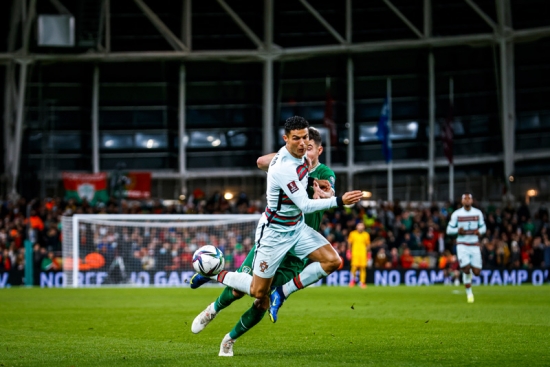CH Ireland 0-0 Bồ Đào Nha: Chia điểm nhạt nhòa