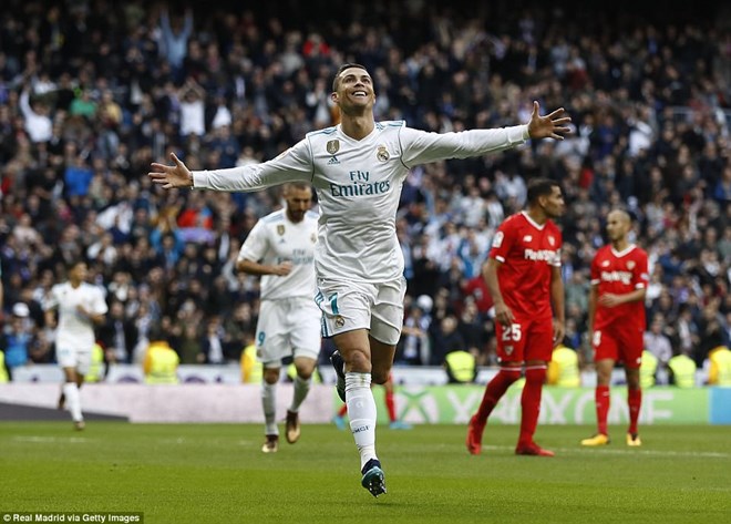 C.Ronaldo tỏa sáng trong ngày ra mắt quả bóng vàng