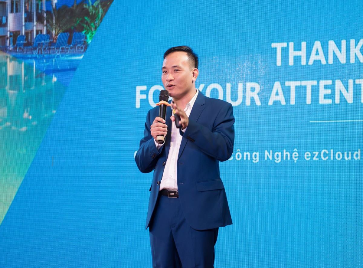 Ông Nguyễn Hoàng Dương - Giám đốc Công ty EZCloud. Ảnh: NVCC