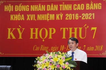 Cao Bằng: Kỳ họp thứ 7 HĐND tỉnh khóa XVI kết thúc thành công tốt đẹp