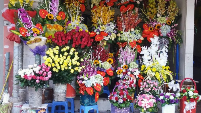Hà Nội: Thị trường hoa tươi 