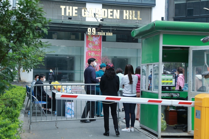 Chung cư The Garden Hill: Nhiều người dân đã về quê ăn Tết trước khi phát hiện trường hợp nhiễm Covid -19