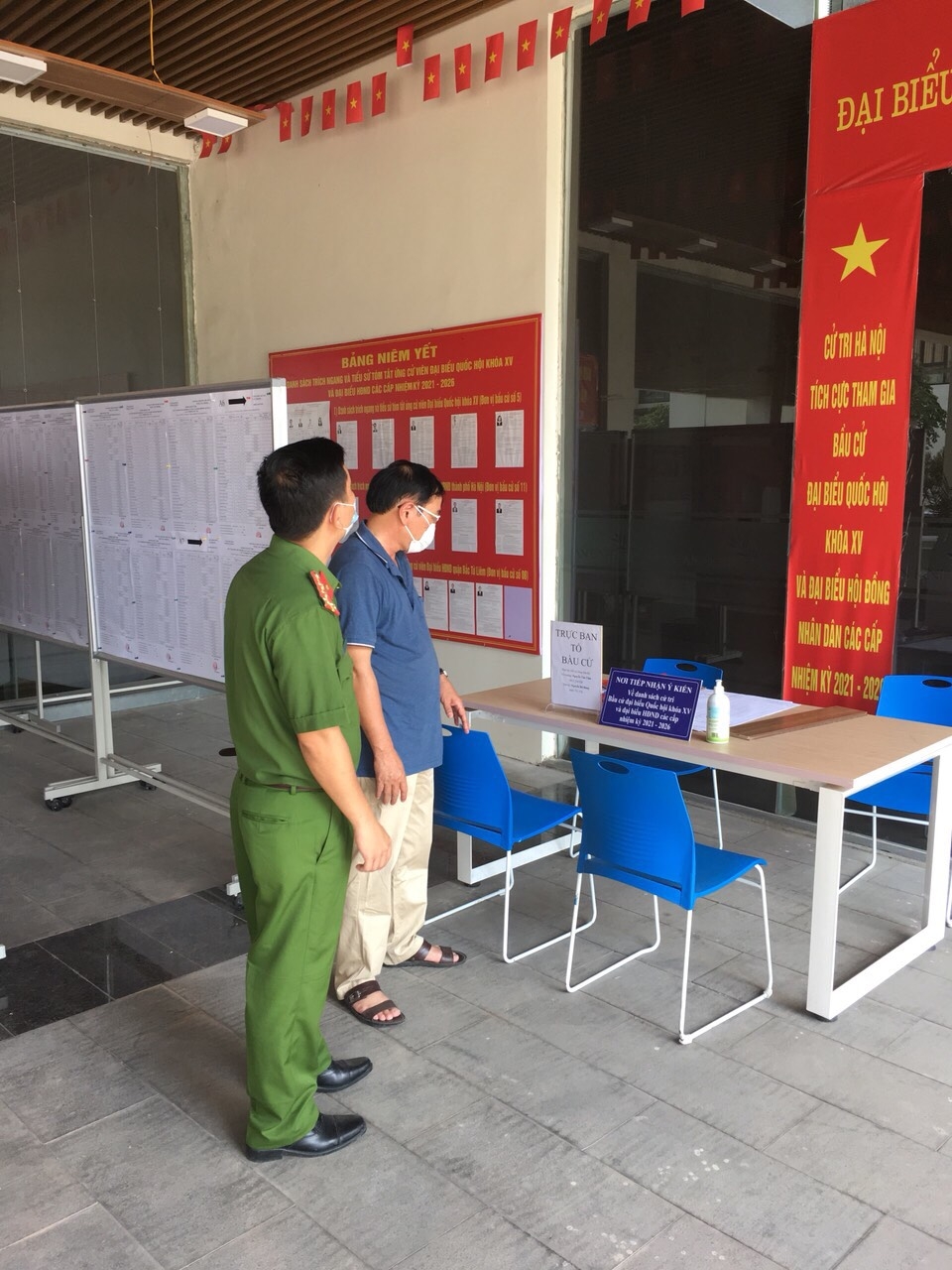 Chủ động kiểm tra phòng cháy chữa cháy tại các điểm bầu cử