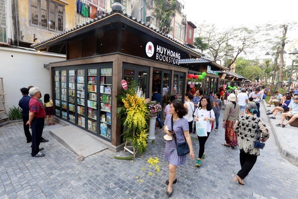 Phố sách Xuân Mậu Tuất 2018 tại Hà Nội diễn ra từ ngày mùng 3 Tết