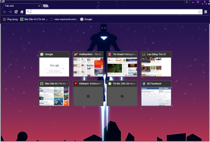 Trải nghiệm giao diện mang phong cách mới của Google Chrome